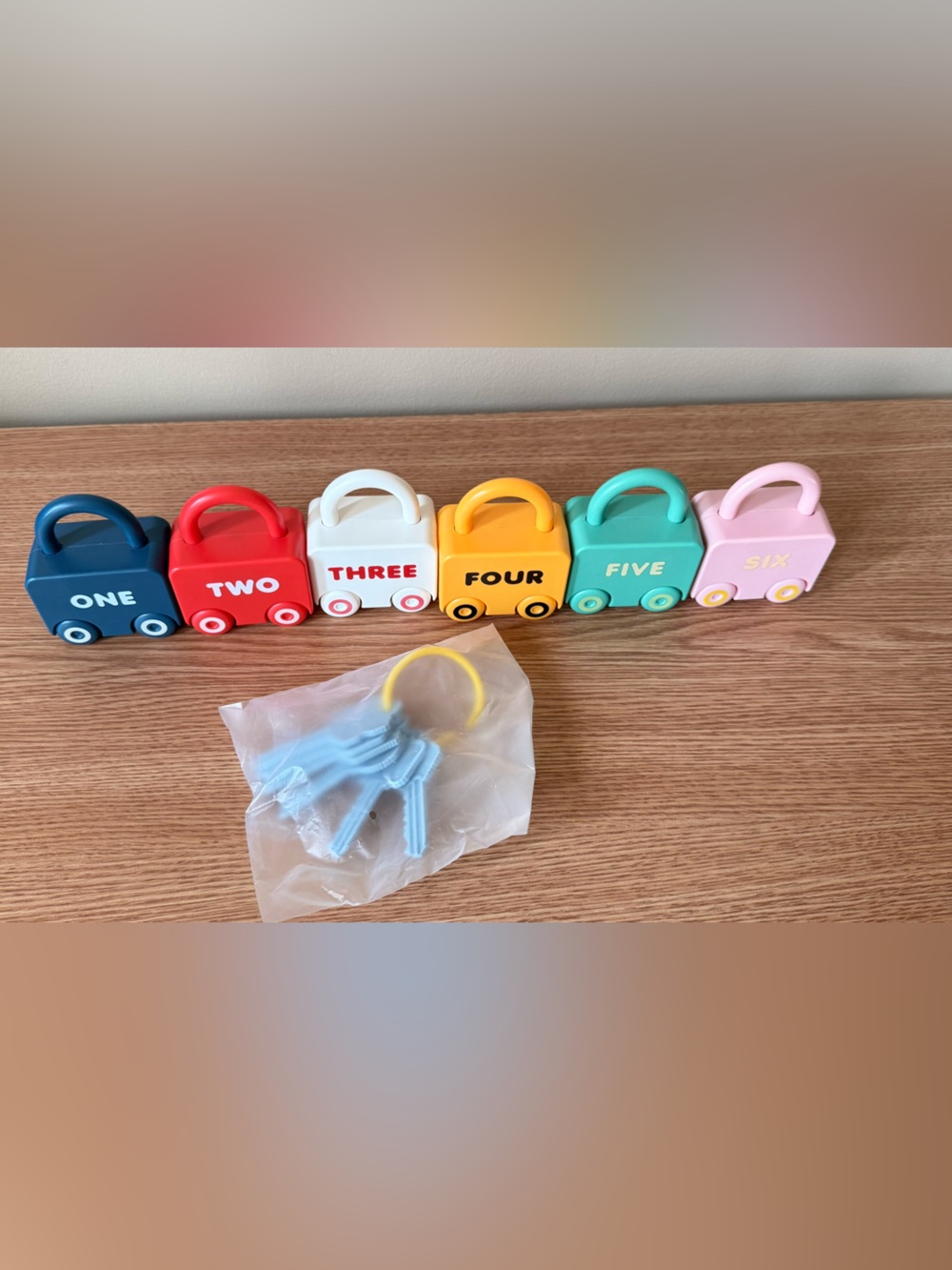 Learning Locks Vehicle Toy Set